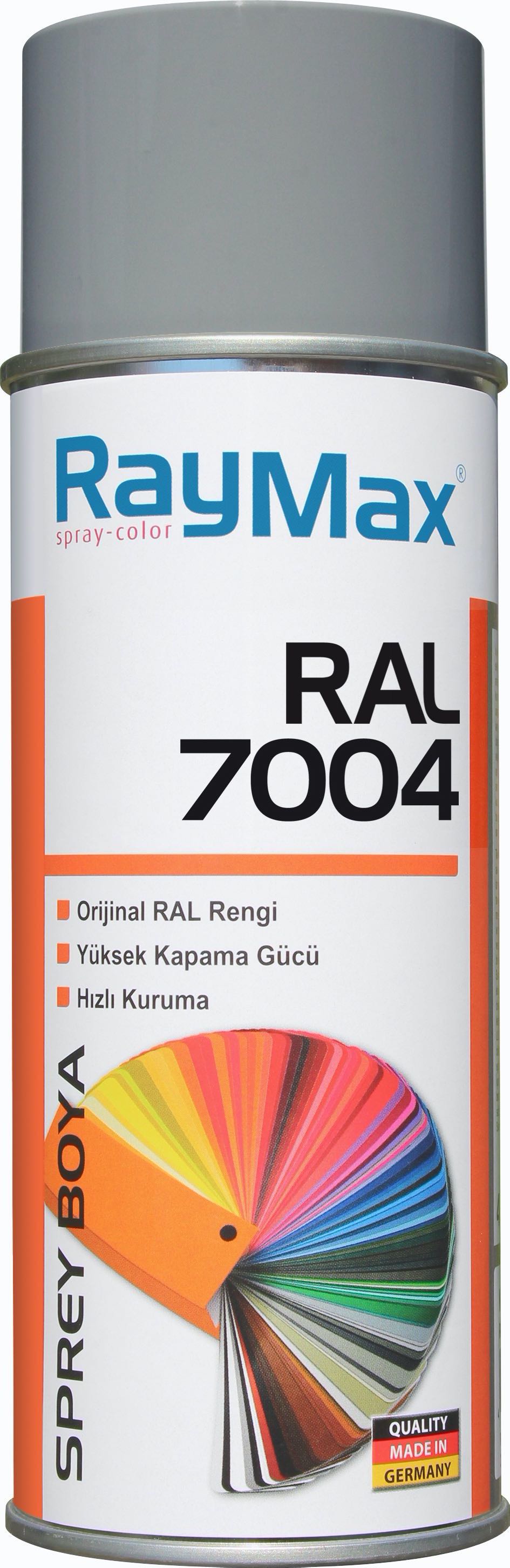 Raymax RAL 7004 Sinyal Gri Akrilik Sprey Boya 400ml